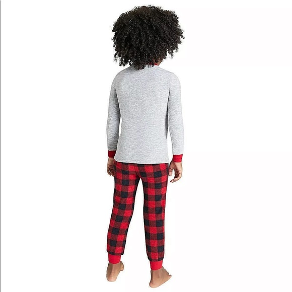 NEW EDDIE BAUER UNISEX KIDS 2 PC PJS HOLIDAY SLEEP SET PAJAMAS SIZE 3t,4t,6,7,8 - Picture 2 of 4